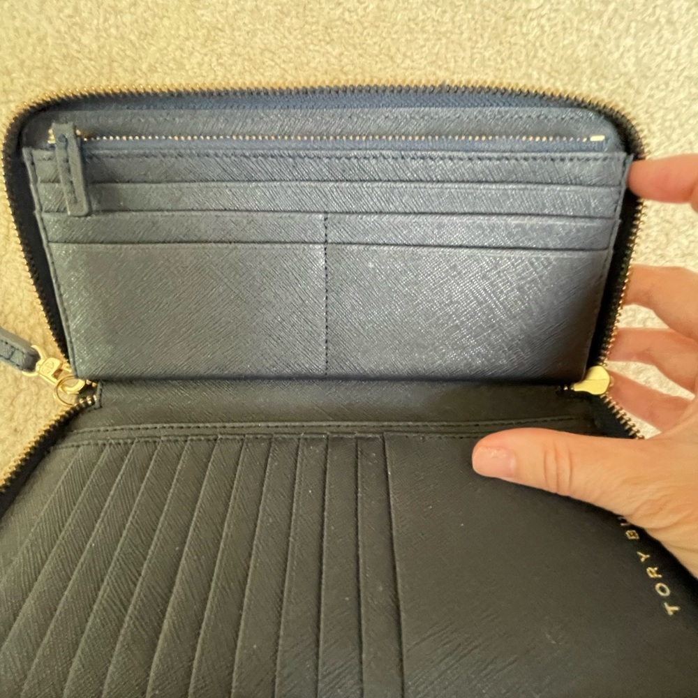Tory Burch Zip Passport Continental Wallet Gem